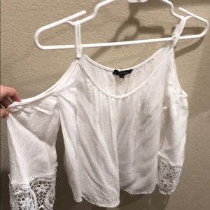 Off the shoulders crop top